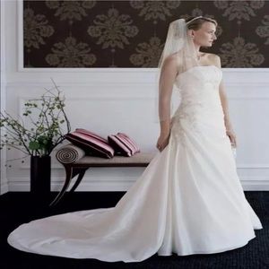 Davids Bridal Wedding Dress 12/14